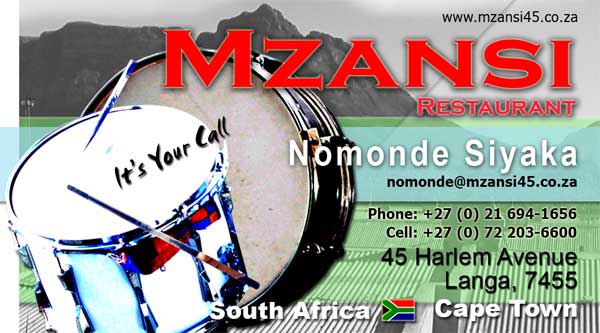 Mzansi Restaurant
